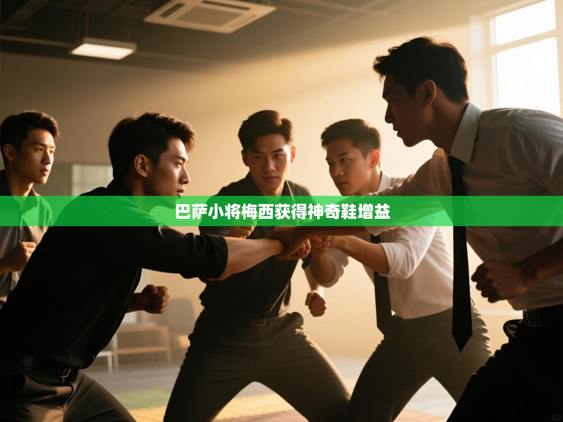 巴萨小将梅西获得神奇鞋增益